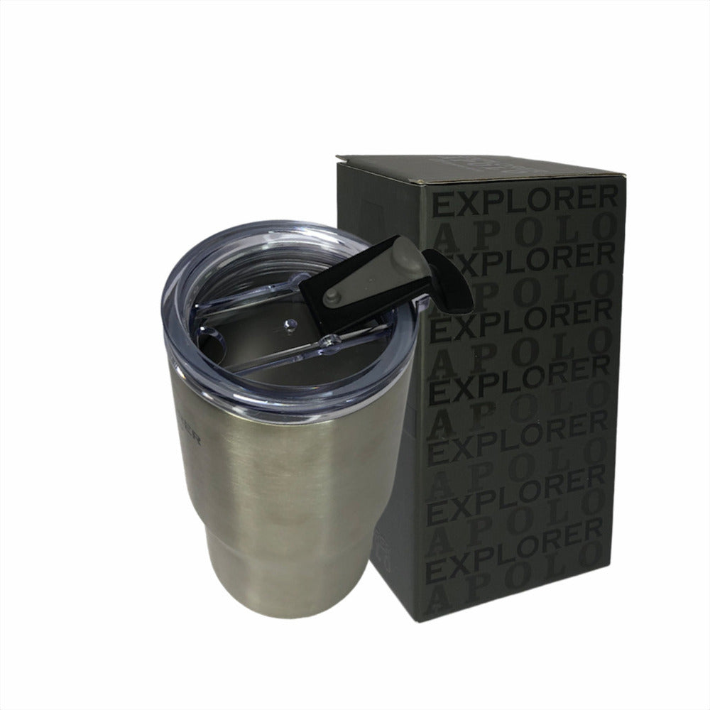 img Vaso con tapa Cafetero 414ml Explorer Apolo Plata