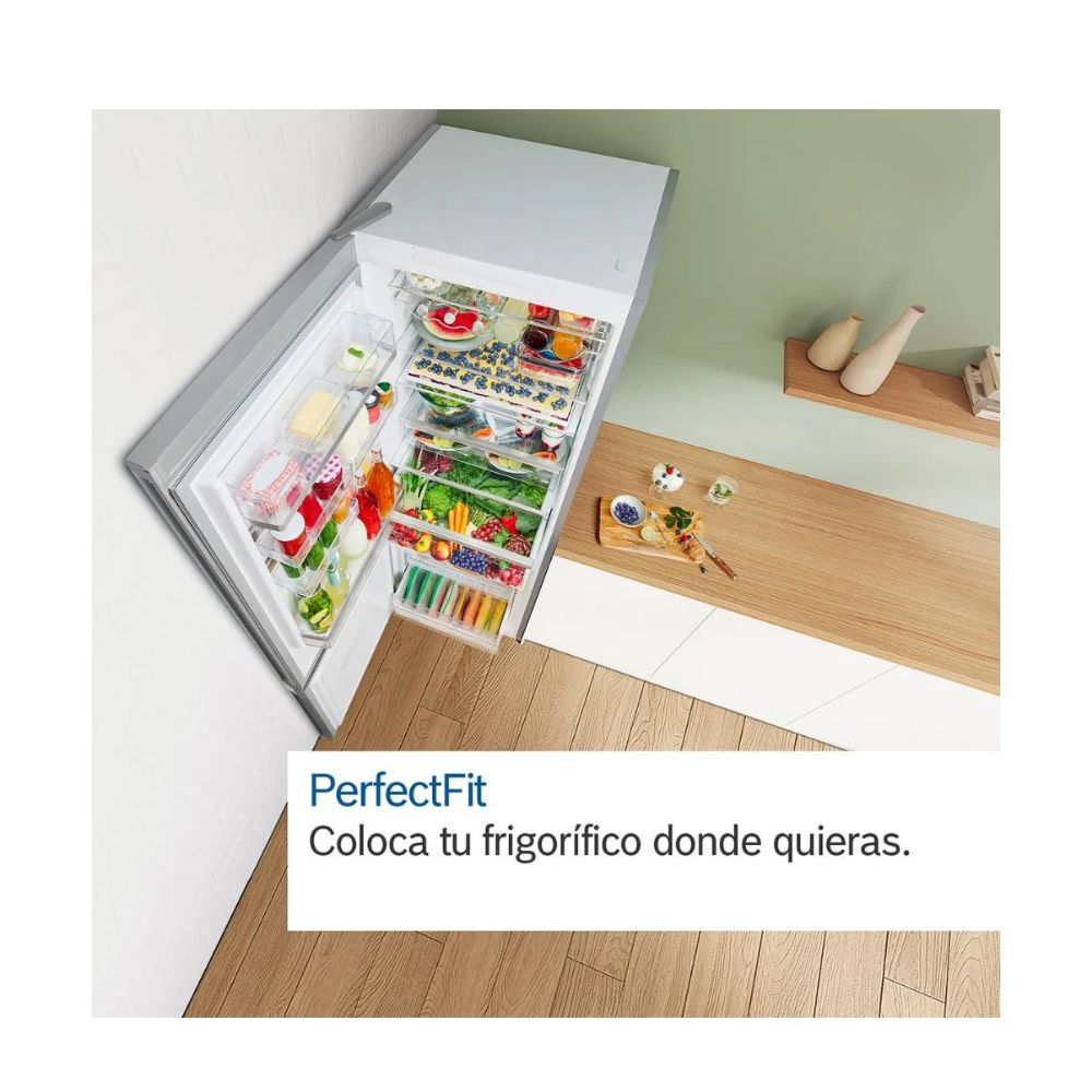 img Refrigerador Bosch Combi No Frost Digital 2.03 x 0.60 x 0.67 Con 400 Litros