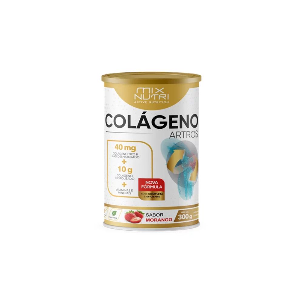 Colágeno Artros Frutilla 300gr Mix Nutri 