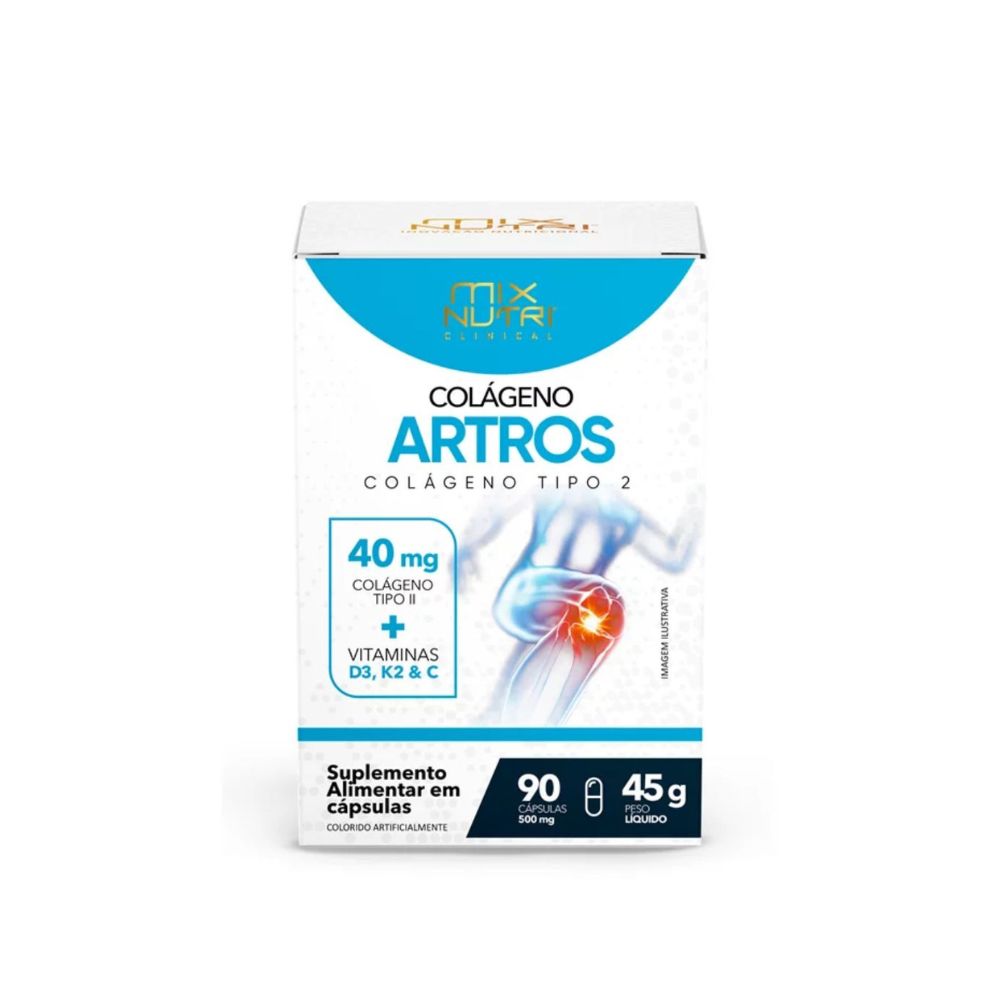 Capsulas Clinical Colartros Mix Nutri 90 caps 