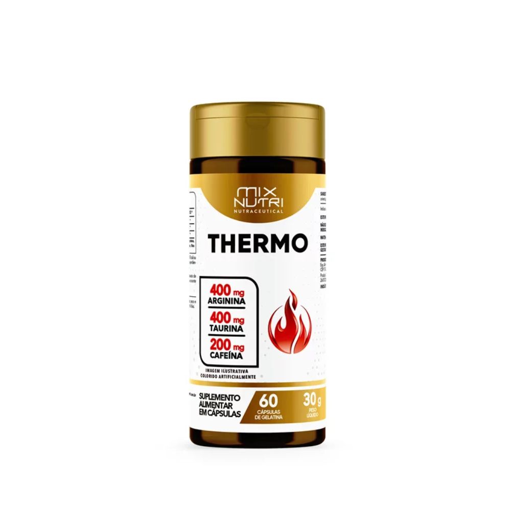 Capsulas Nutraceutical Thermo Fat Burner Mix Nutri 60 Caps - 30g 