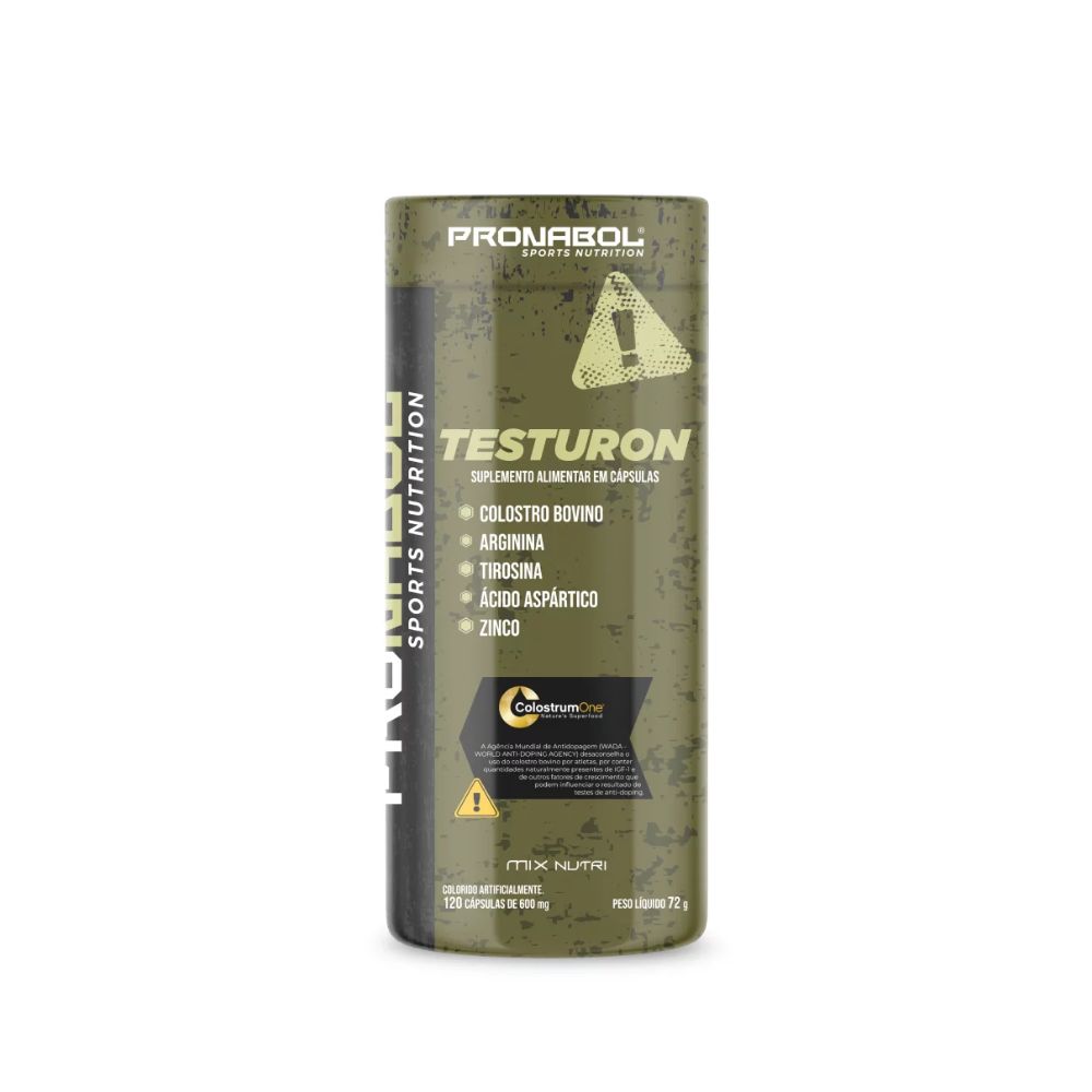 Capsulas Testuron Pre Hormonal Mix Nutri Pronabol 120 Caps 