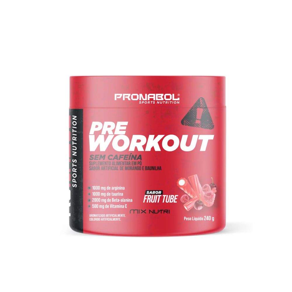 img Pre-Workout con Cafeina Mix Nutri Pronabol 240g
