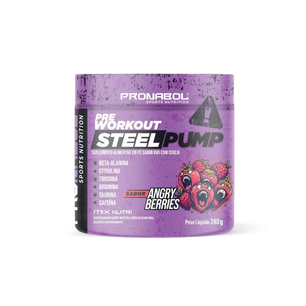 Steel Pump Pre-Workout Mix Nutri Pronabol