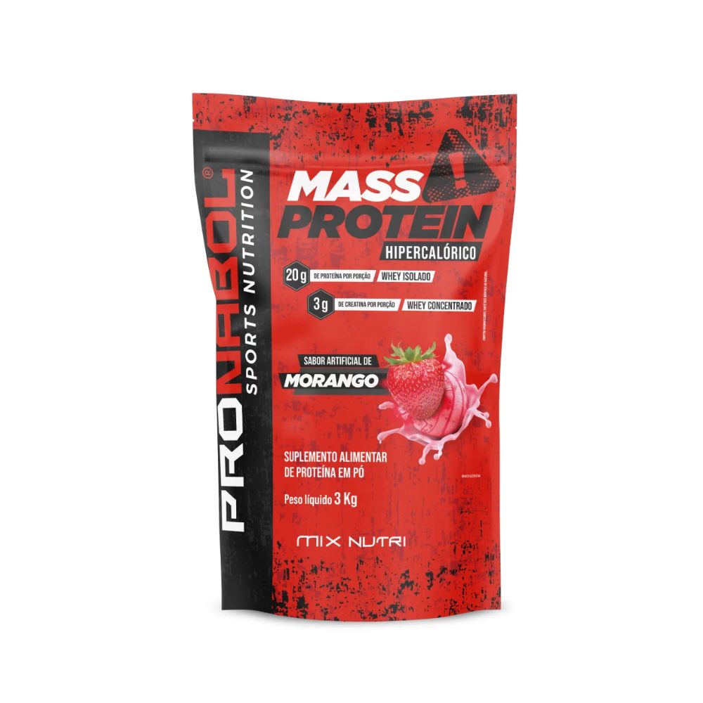 Mass Protein Chocolate Mix Nutri Pronabol 3 kg