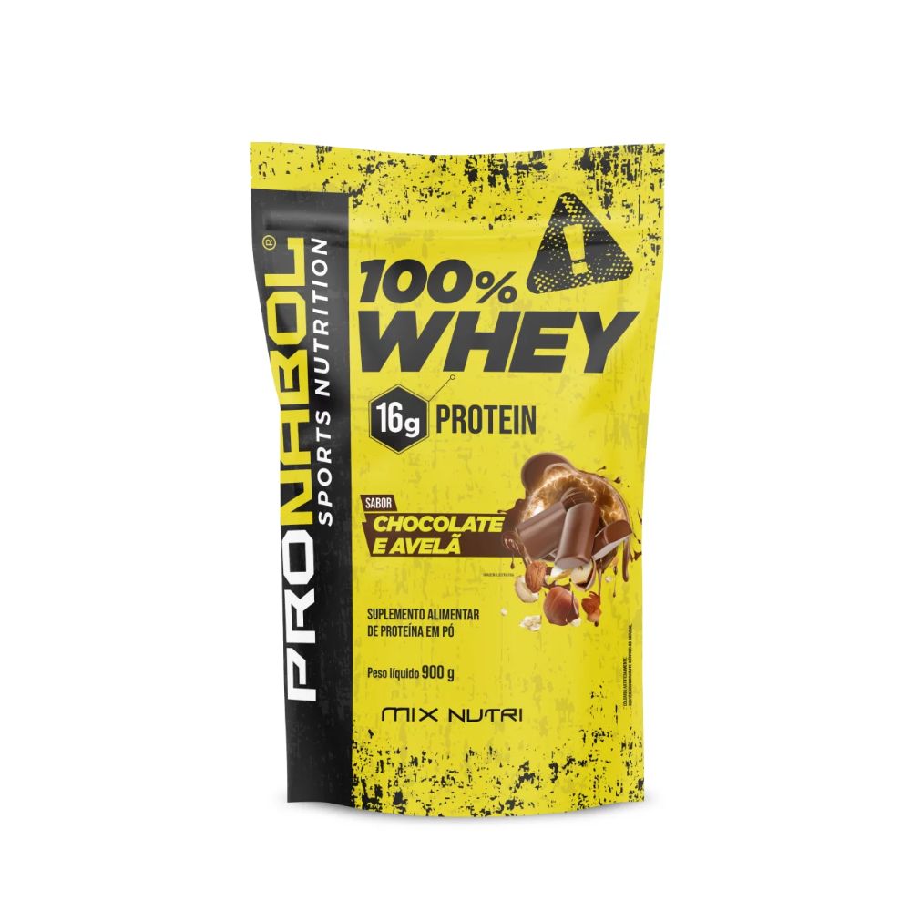 img Proteina 100% Whey 900g Pouch Mix Nutri Pronabol