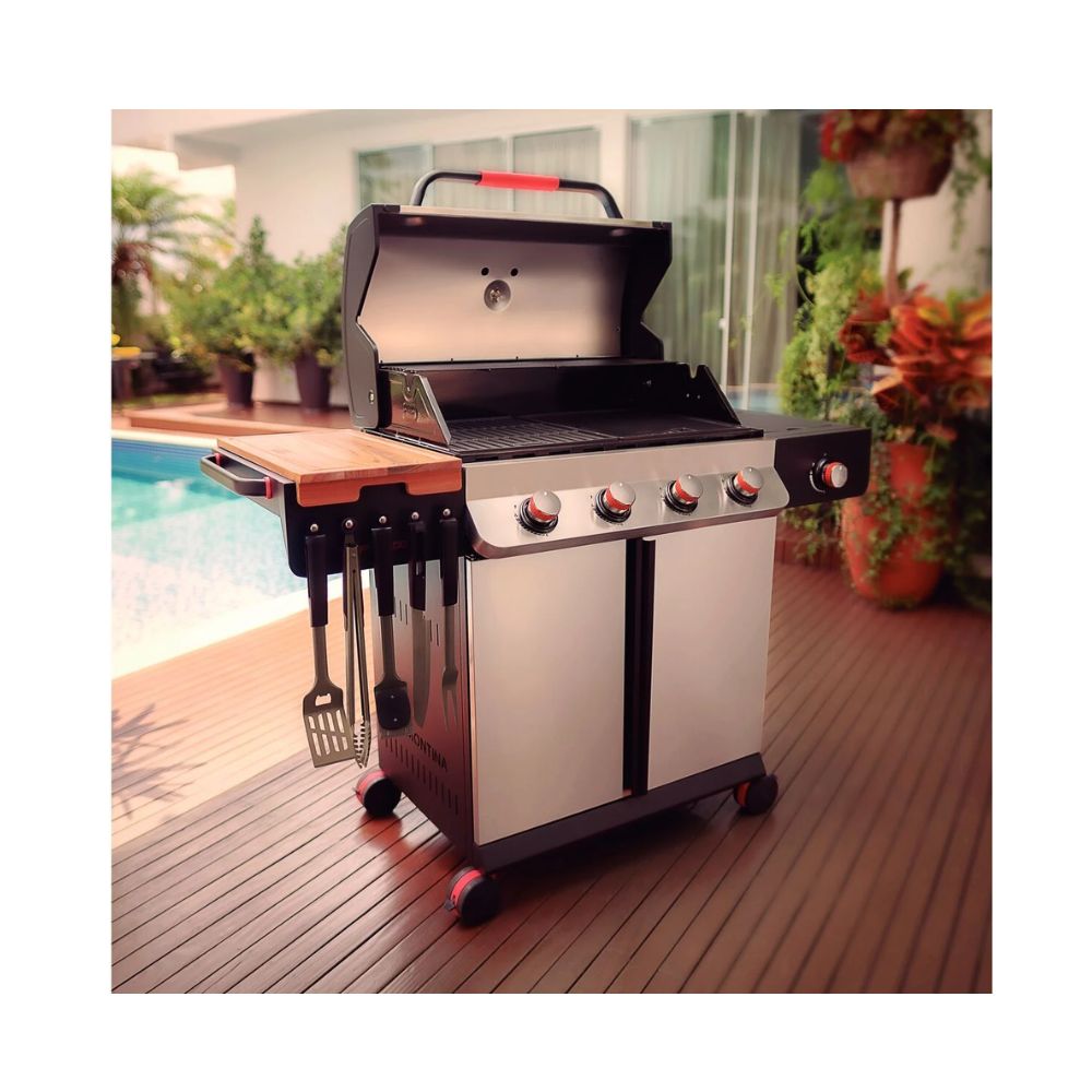 img Grill a Gas TGP 6000 con Utensilios Tramontina