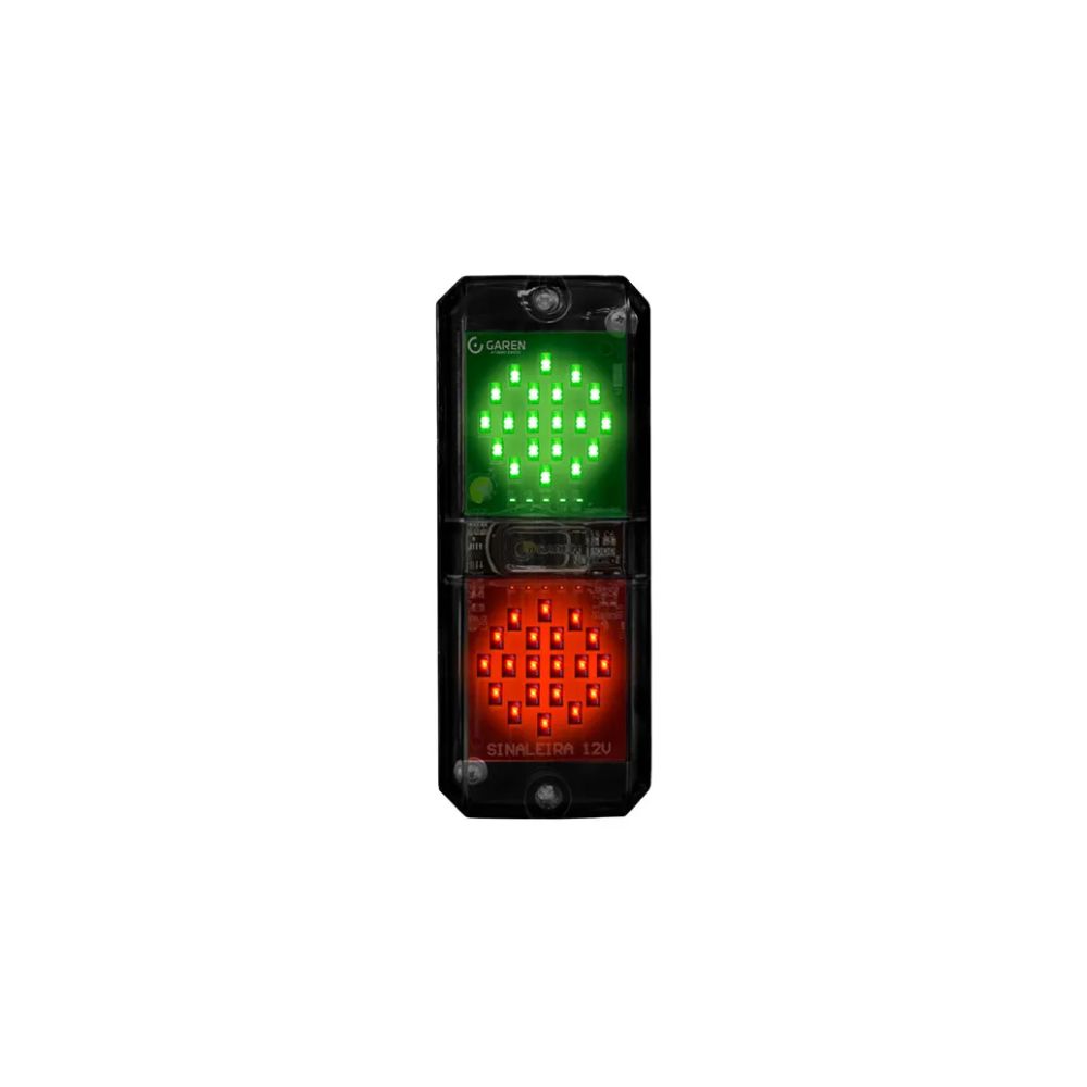 img Semaforo Señalizador Garen de 2 Colores Rojo y Verde A01560-G