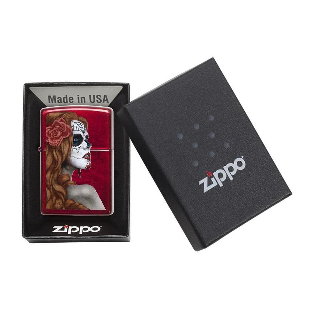 img Encendedor Zippo Día de Muertos Niña 28830