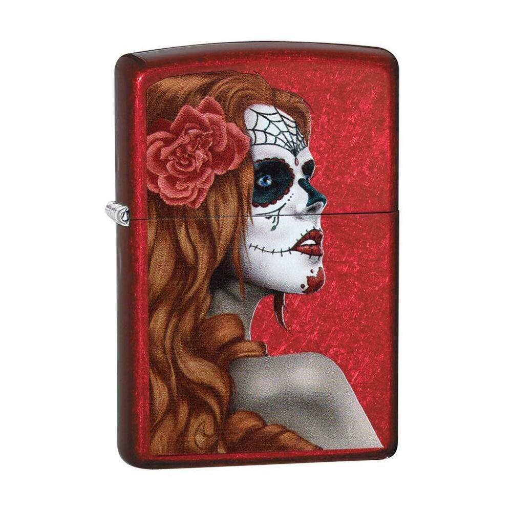 img Encendedor Zippo Día de Muertos Niña 28830