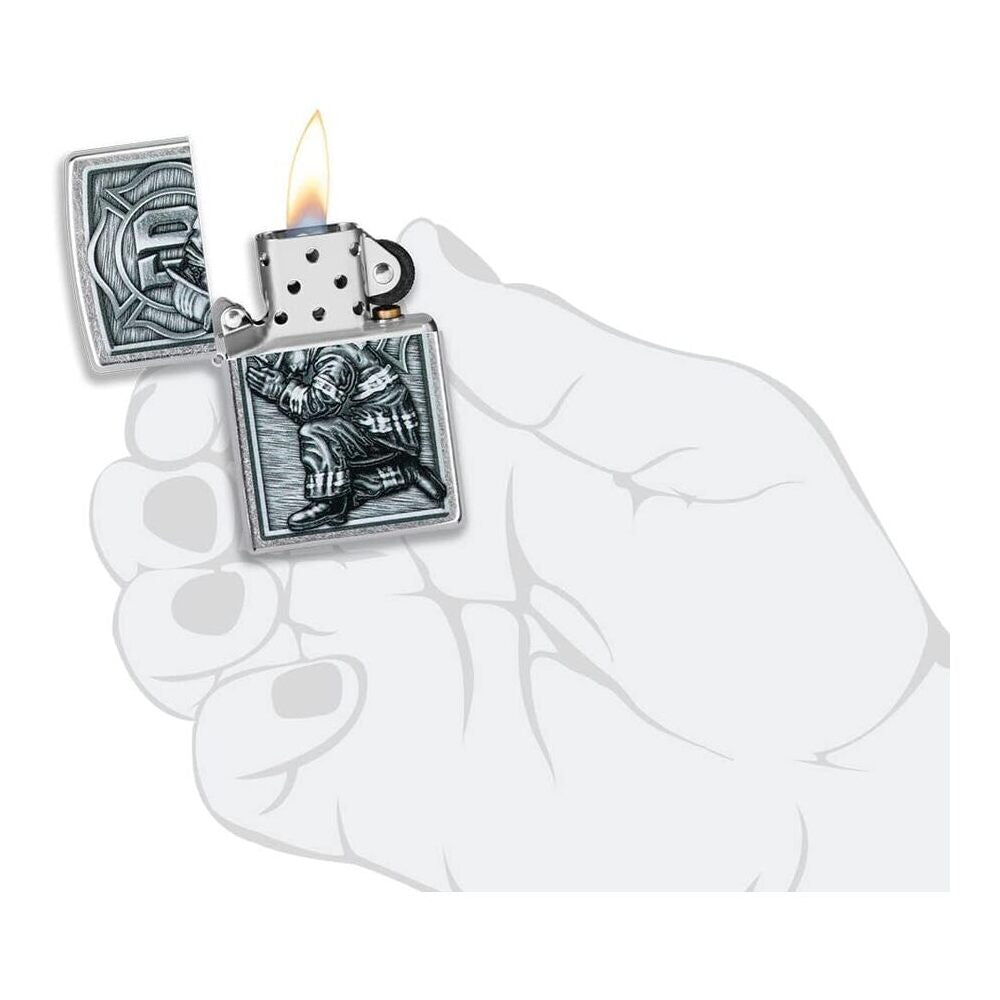 img Encendedor Zippo Diseño de bombero  49785