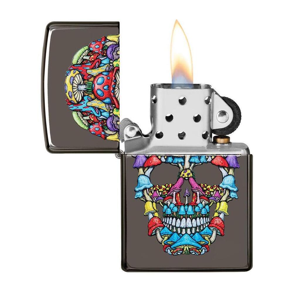img Encendedor Zippo Diseño de calavera 49135