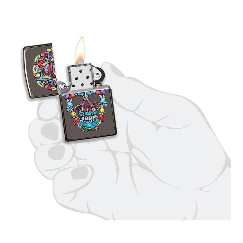 img Encendedor Zippo Diseño de calavera 49135