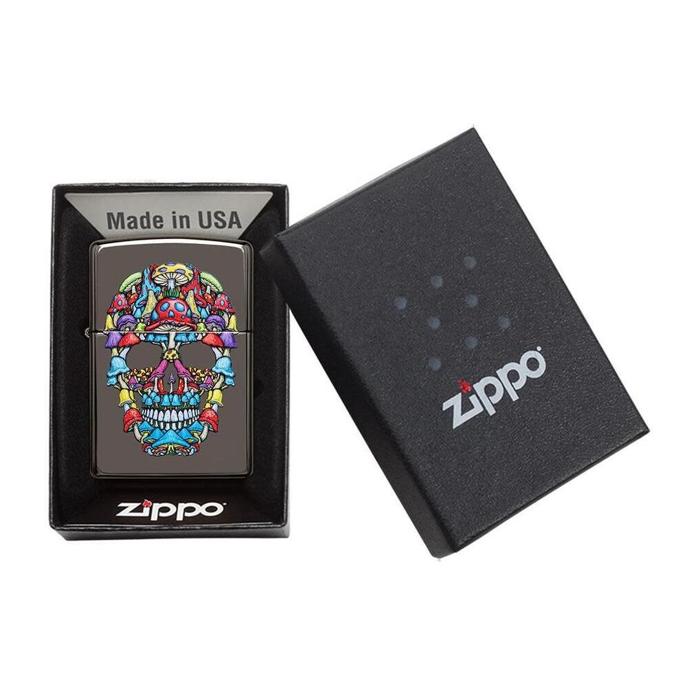 img Encendedor Zippo Diseño de calavera 49135