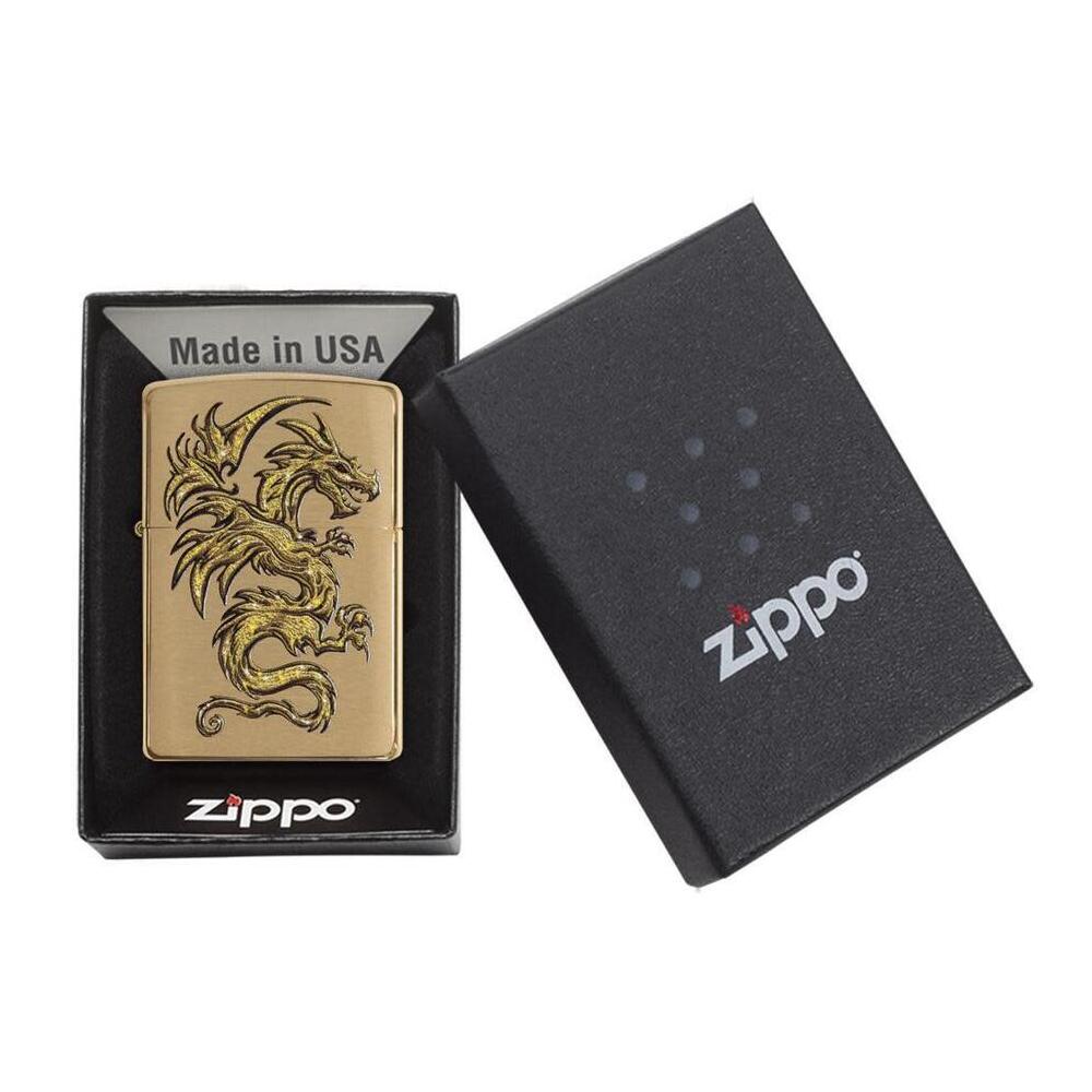 img Encendedor Zippo  Diseño de dragón 29725