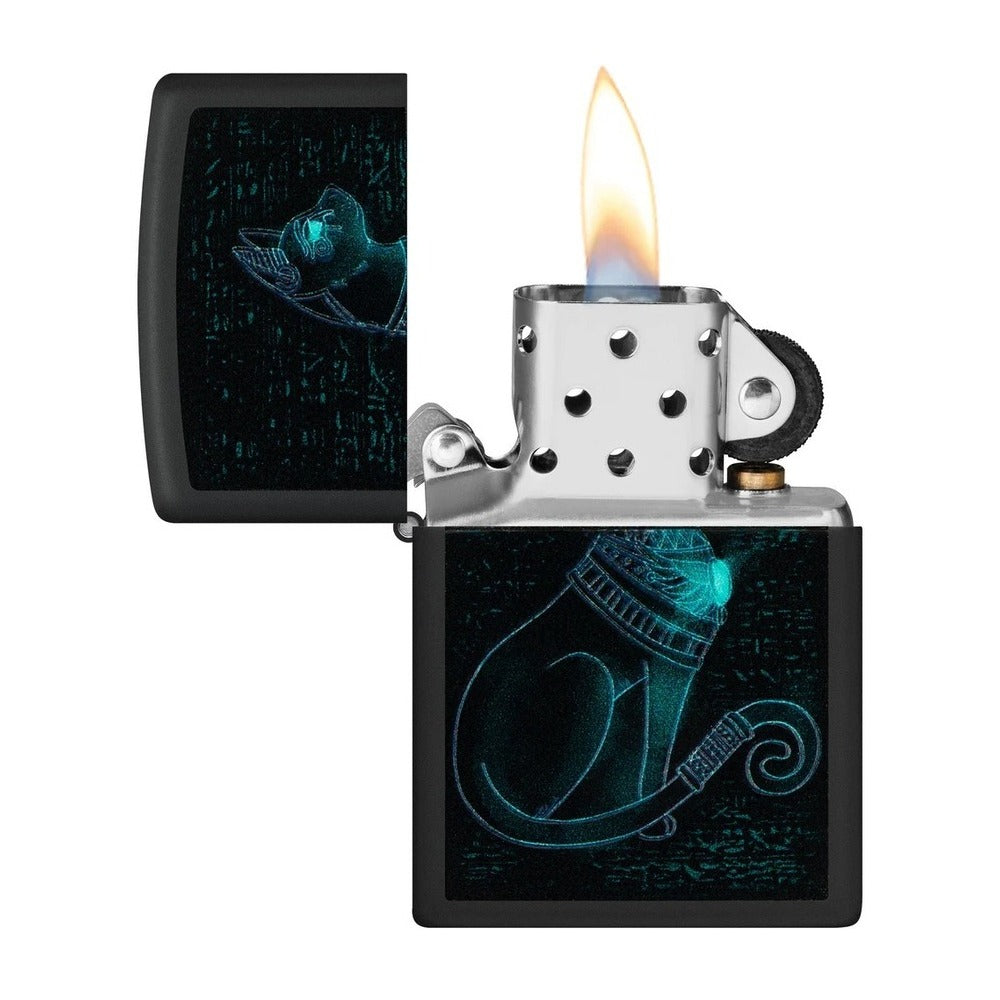 img Encendedor Zippo Diseño de gato espiritual 48582