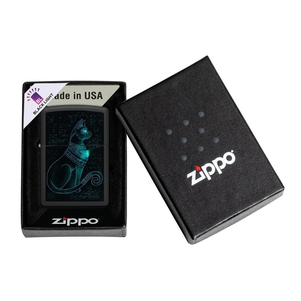 img Encendedor Zippo Diseño de gato espiritual 48582