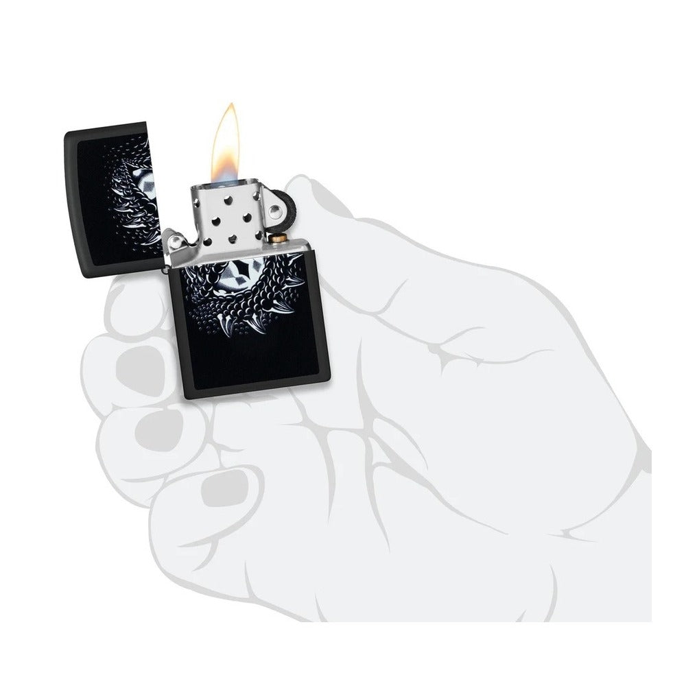 img Encendedor Zippo Diseño de ojo de dragón 48608