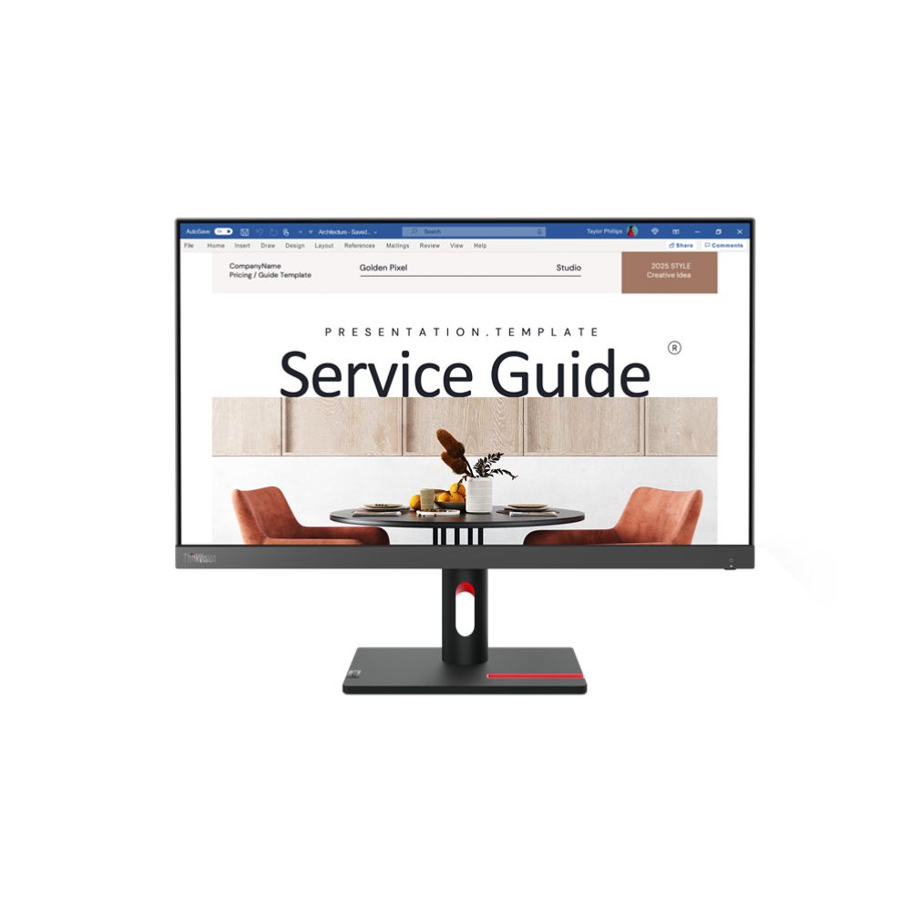 Monitor Lenovo Thinkvision S24i-30 23.8" HDMI/VGA 1920x1080+ AUDIO OUT