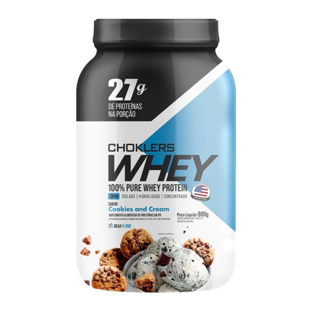 Proteína Choklers Whey Cookies n Cream 900gr Mix Nutri