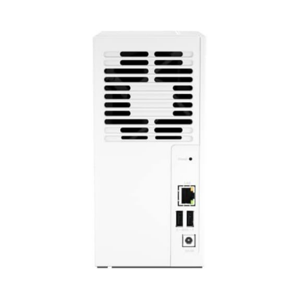 img Servidor NAS Qnap de 2 Bahias Procesador ARM Cortex-A55 con 2GB RAM 1 Puertos GbE 1 Puerto USB 3.2 TS-233-US