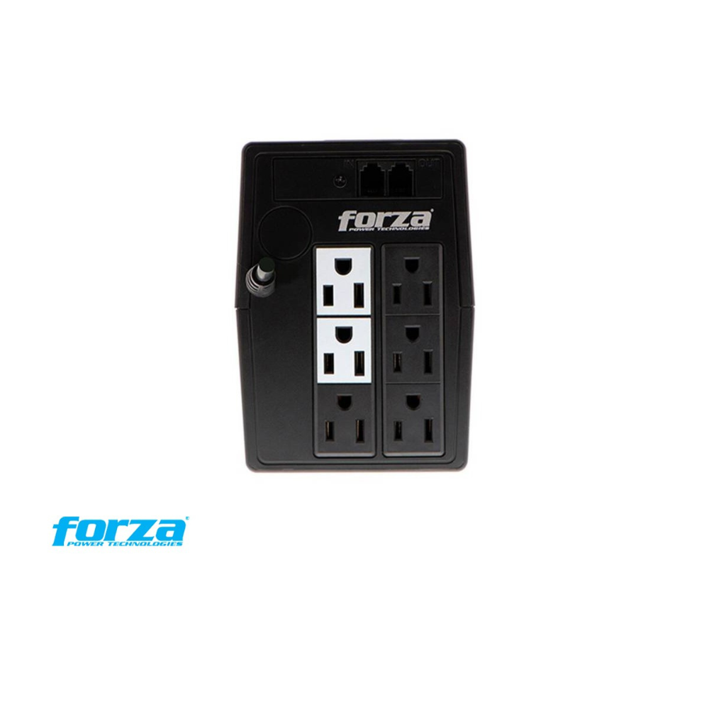 img UPS Interactivo Forza 500VA 250W con 6 Salidas NEMA NT-512U