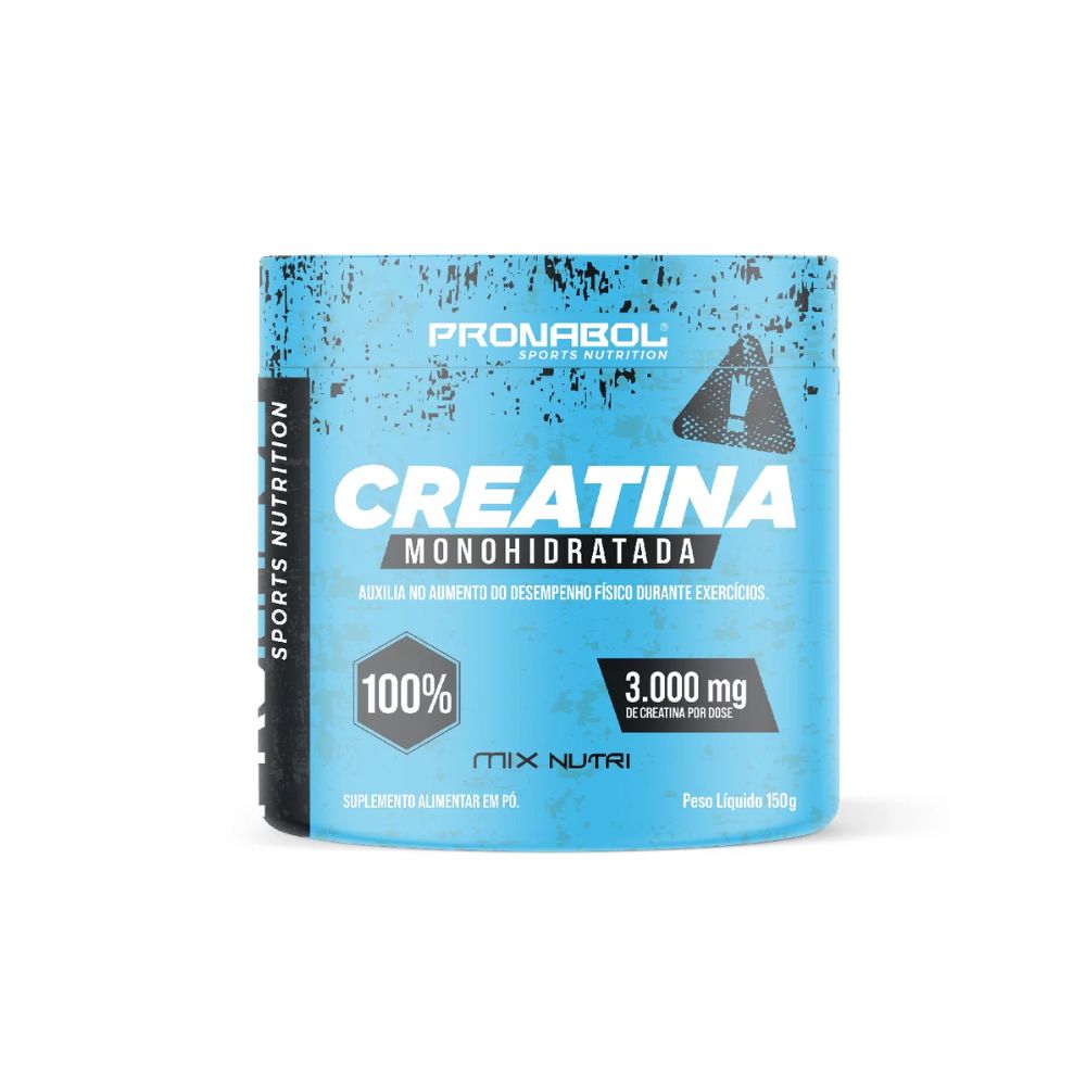 Creatina 100% Monohidratada Mix Nutri 150g 