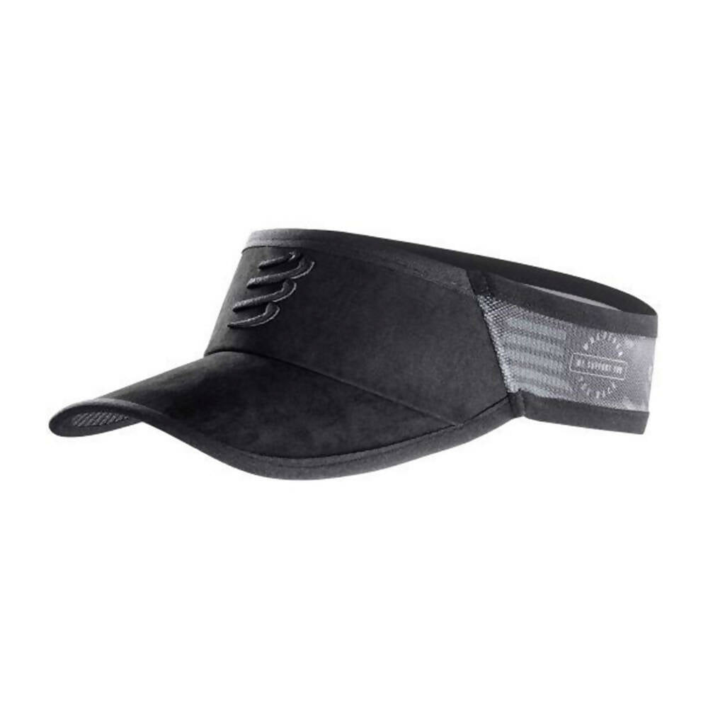 Visera Deportiva Compressport Spiderweb Black