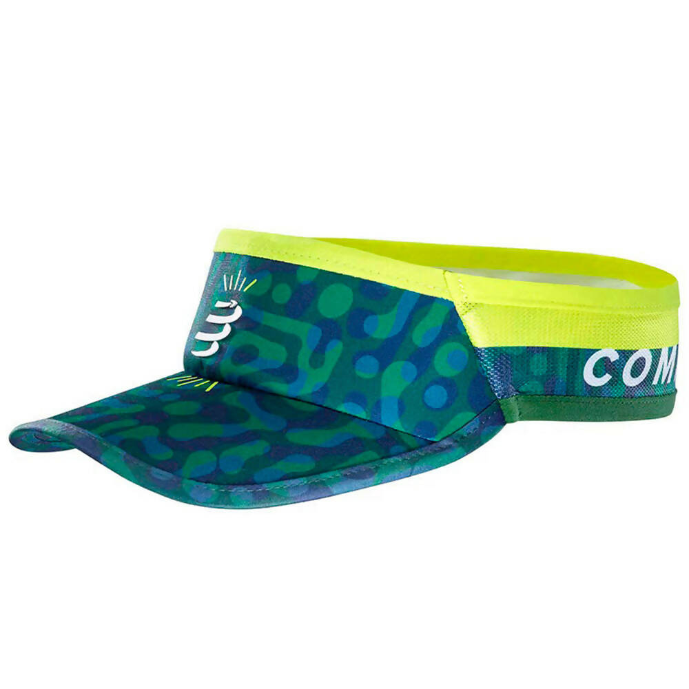 Visera Deportivas Compressport Ultra Ligth Camo Neon 2020