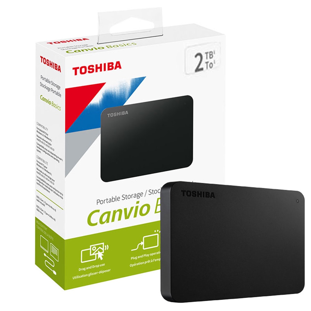 img Disco Duro Externo Toshiba Canvio Basics 2TB
