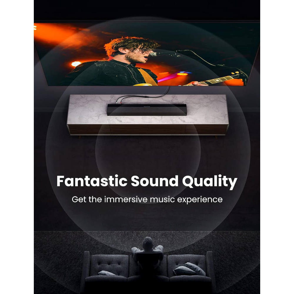 img Cable de Audio Ugreen Estereo 3.5mm a 2 RCA de 3M de Longitud 10590