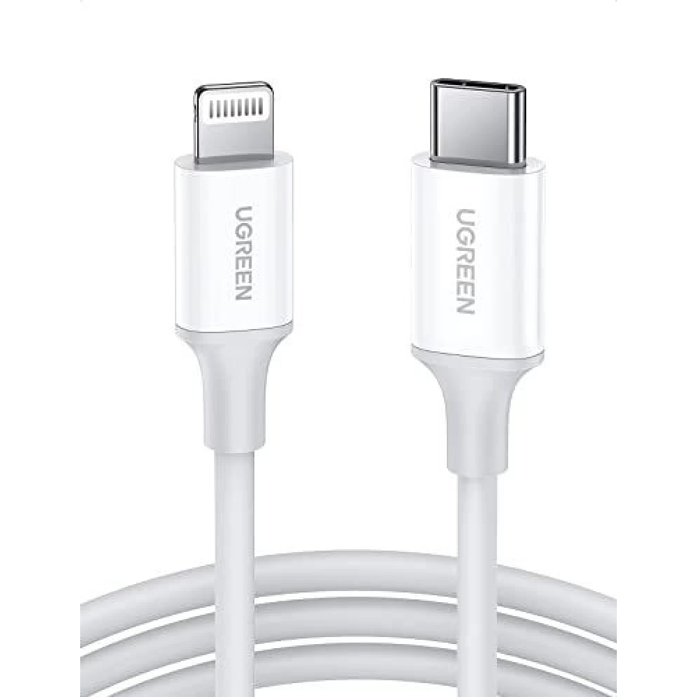img Cable Ugreen de Carga para Iphone MFI Certificado USB-C a Lightning PD20W Carga Rapida Velocidad hasta 480Mbps 10493