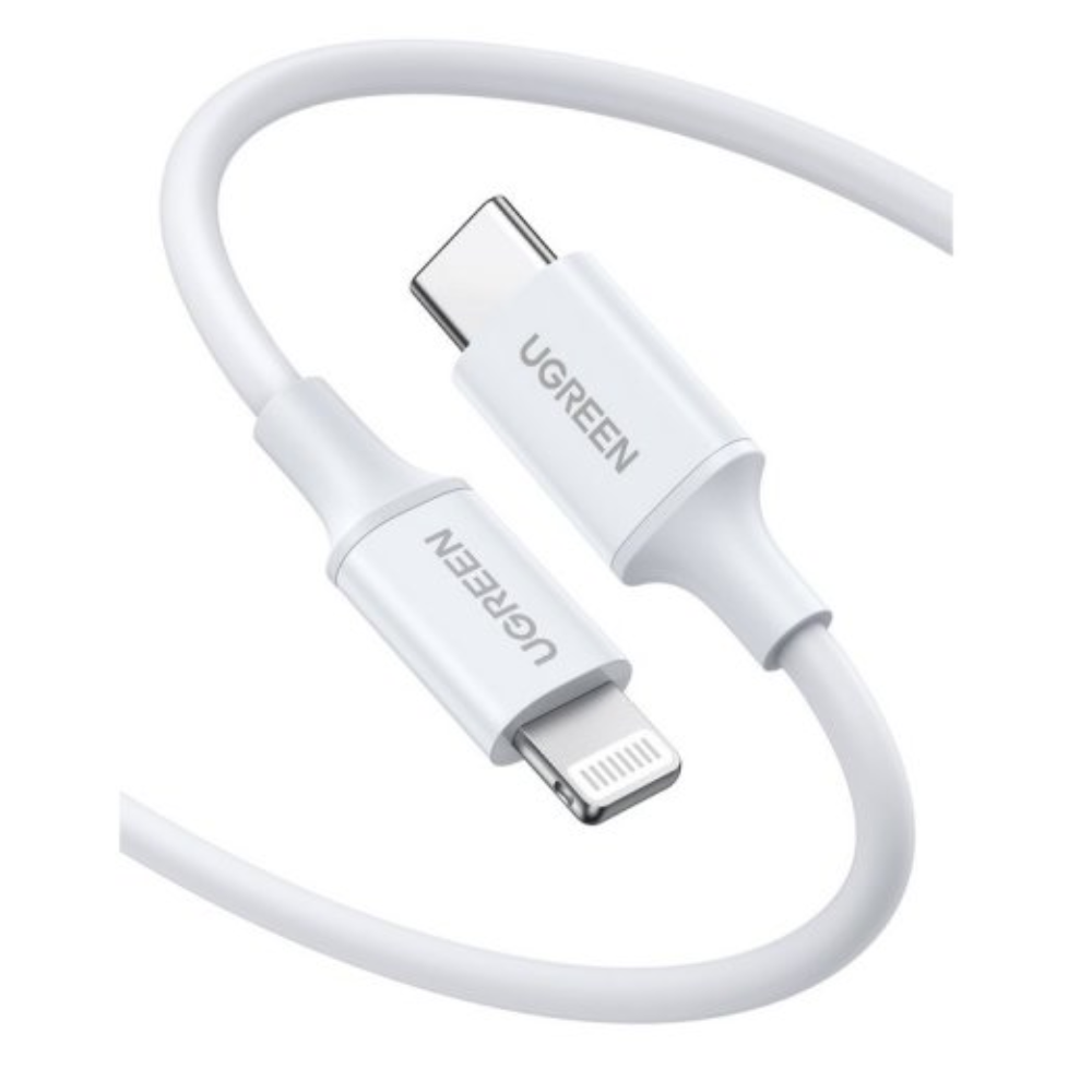 img Cable Ugreen de Carga para Iphone MFI Certificado USB-C a Lightning PD20W Carga Rapida Velocidad hasta 480Mbps 10493