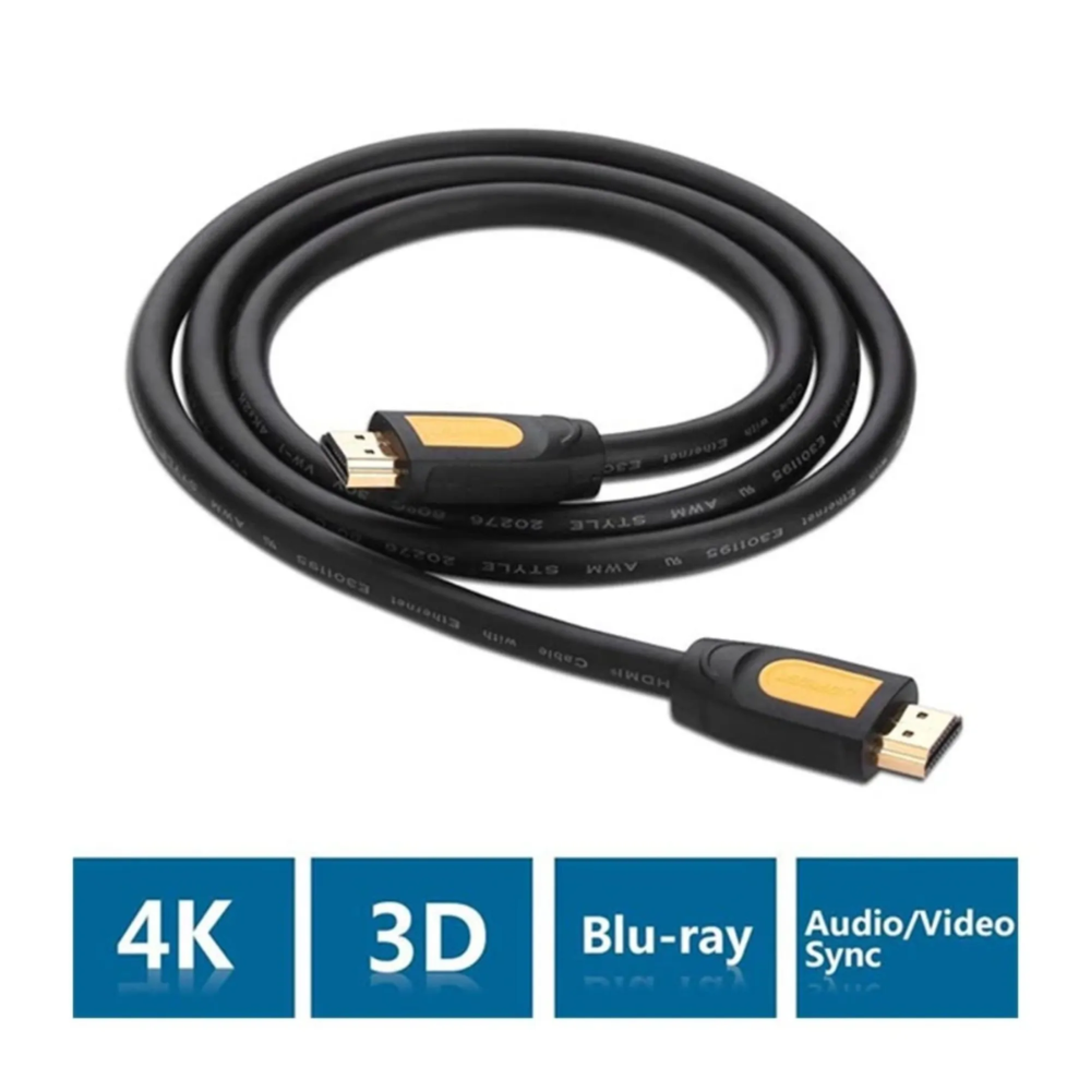 img Cable Ugreen HDMI 2.0 4K 60Hz 1.5M Cobre Platinado 10128