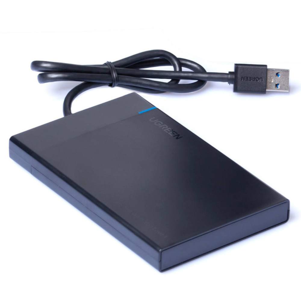 img Case Externo Ugreen USB-A 3.0 a HDD SSD 2.5" Sata 5Gbps Capacidad 6TB con Aceleracion UASP 30847