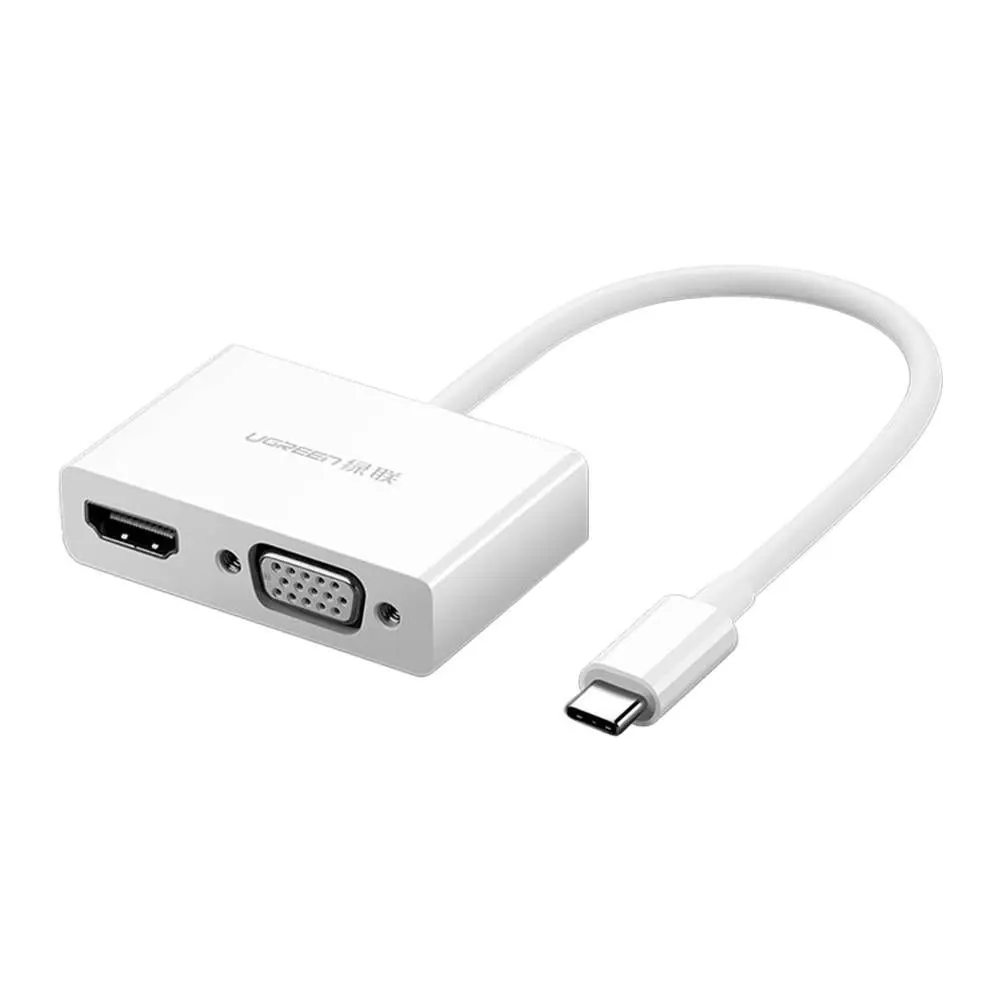 img Conversor Adaptador Ugreen de USB-C a VGA y HDMI 1.4 30843