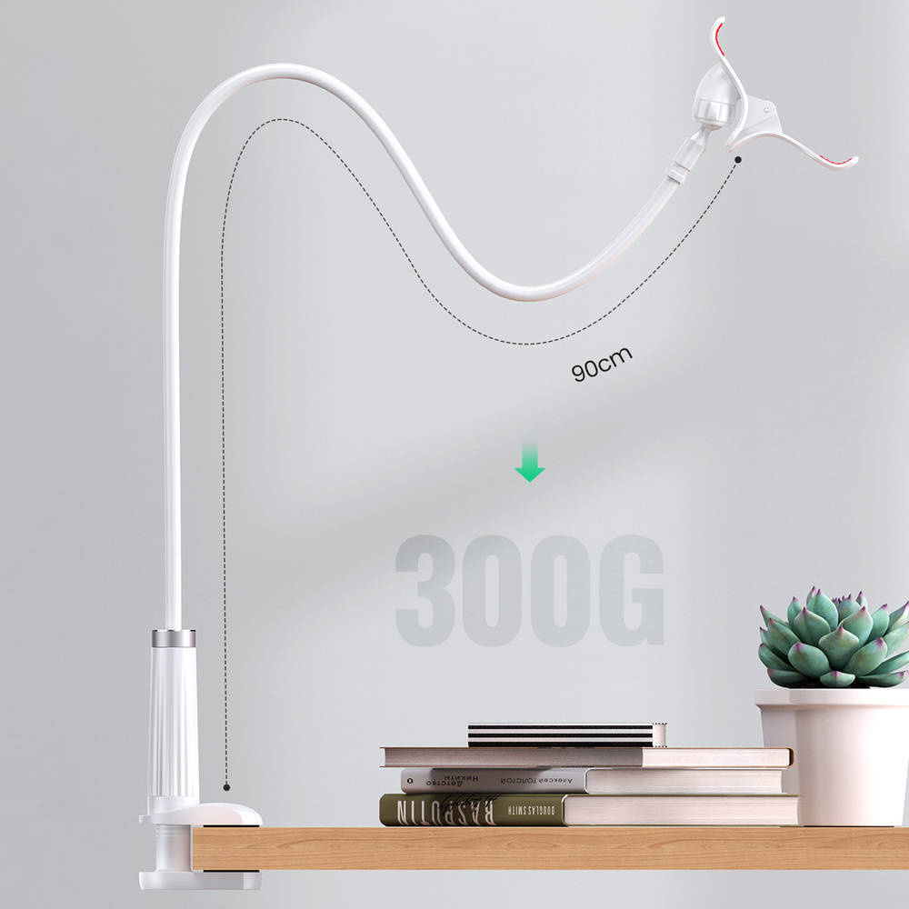 img Soporte Ugreen Multifuncion Flexible para Telefonos de 4" hasta 7.2" color Blanco 30488