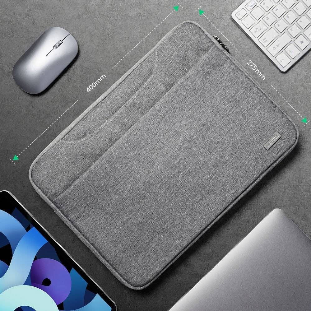img Funda Ugreen para Portatil hasta 15.6" Material Impermeable con Varios Bolsillos color Gris 30325