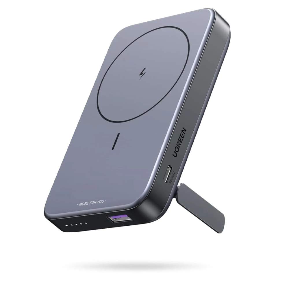 img Power Bank Ugreen de 10.000mAh con Carga Inalambrica Magnetica PD20W Carga Rapida Carga Bidireccional 15086