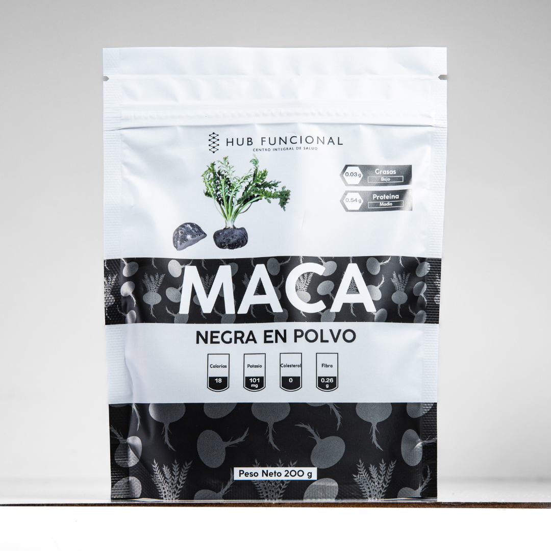 Nutracéutico Maca Negra Suplementación Nutracéutica Hub Funcional