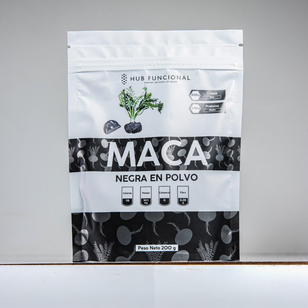 img Nutracéutico Maca Negra Suplementación Nutracéutica Hub Funcional