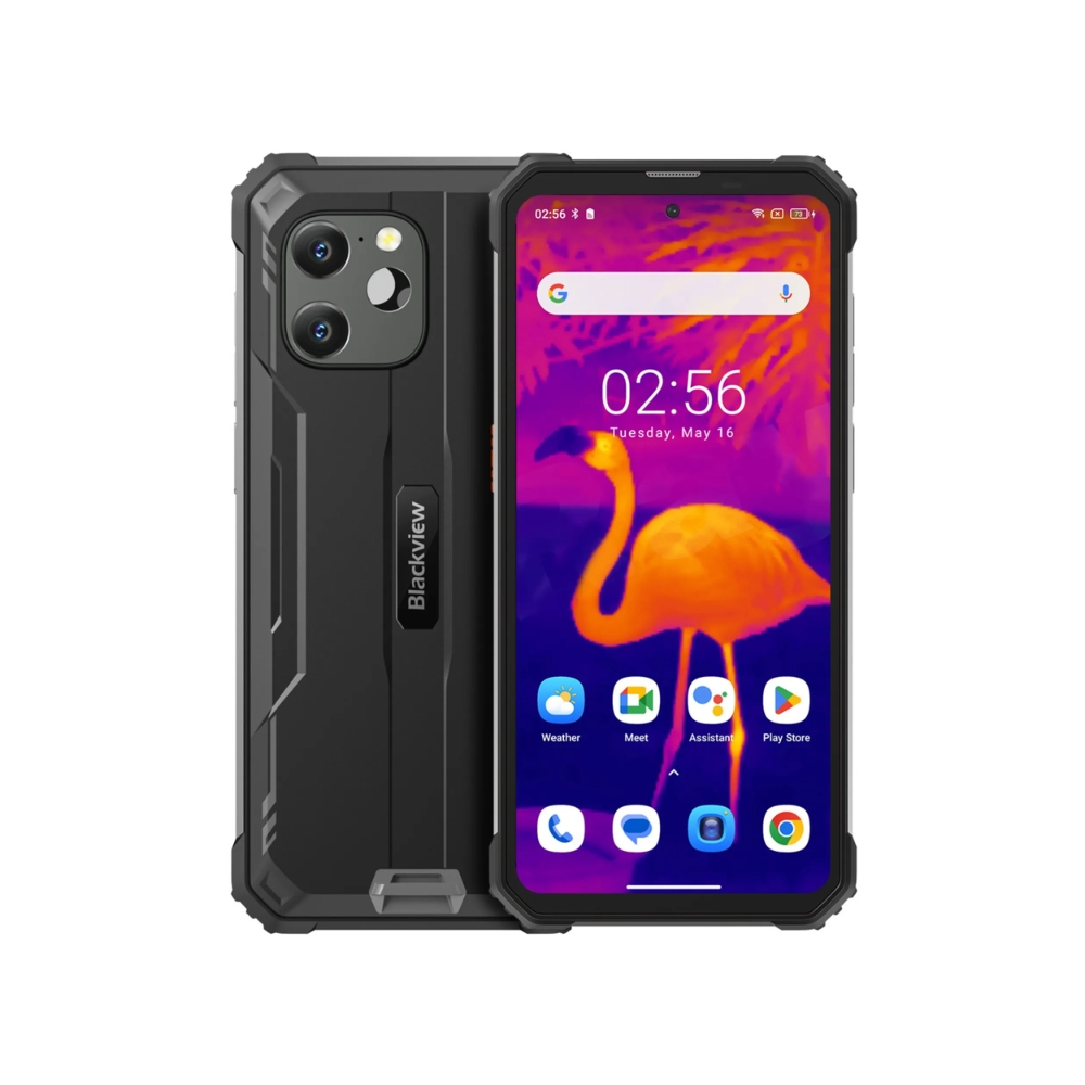 Celular Blackview con Camara Termica Pantalla IPS FHD+ 6.5" Camara Principal 64MP Frontal 16MP RAM 8GB Memoria 256GB LPDDR4X+UFS Bateria 10.000mAh Android 13 BV8900