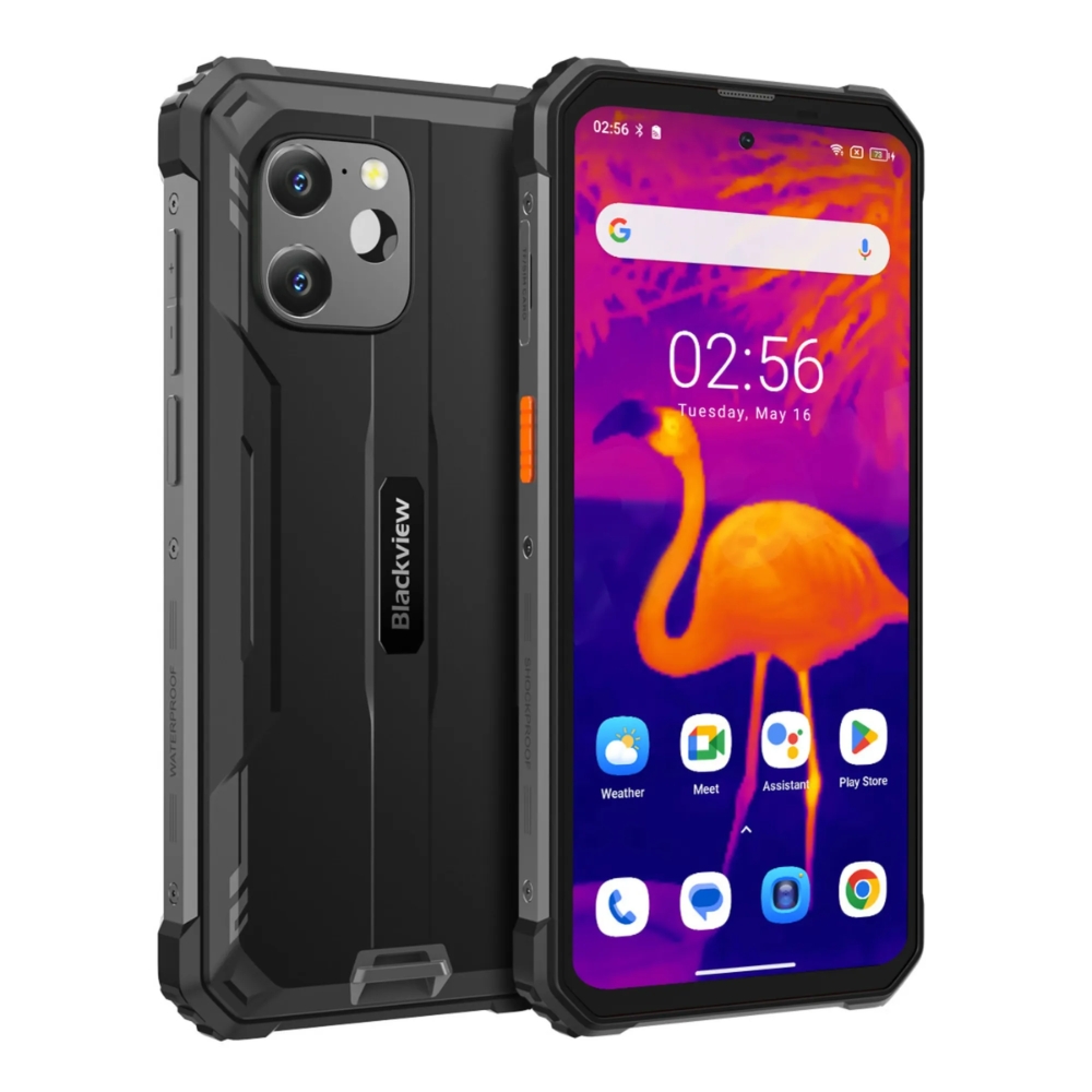 img Celular Blackview con Camara Termica Pantalla IPS FHD+ 6.5" Camara Principal 64MP Frontal 16MP RAM 8GB Memoria 256GB LPDDR4X+UFS Bateria 10.000mAh Android 13 BV8900