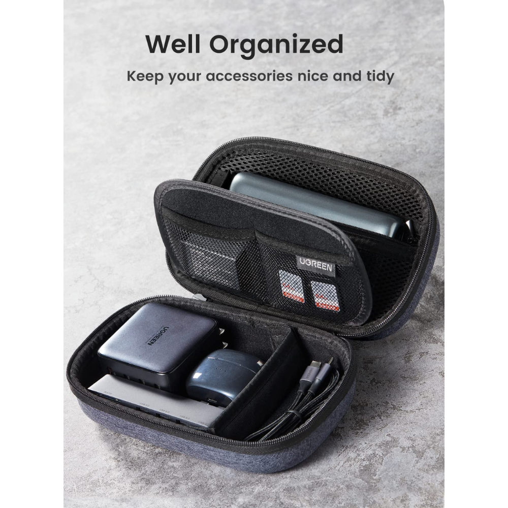 img Bolso para Accesorios Ugreen Organizador de Cables Impermeable 50903