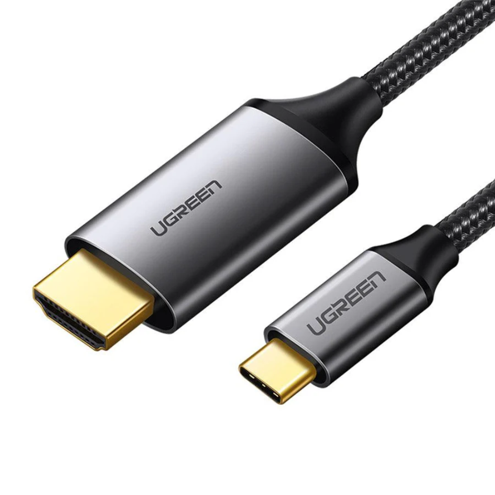 img Cable USB-C a HDMI Ugreen de 1.5M de Longitud Chapado en Oro Compatible con PC 50570