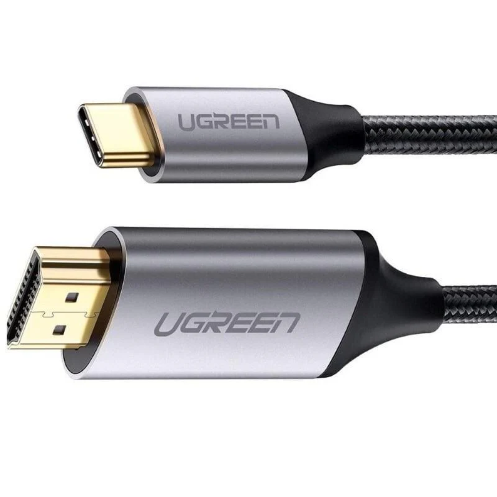 img Cable USB-C a HDMI Ugreen de 1.5M de Longitud Chapado en Oro Compatible con PC 50570