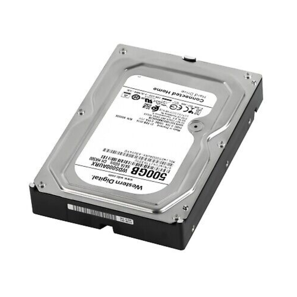 img Disco Duro Western Digital Verde 500GB 5400RPM Sata 6Gbps 3.5" Trabajo 24/7 Cache 64MB para Videovigilancia CCTV Reacondicionado WD5000AURX