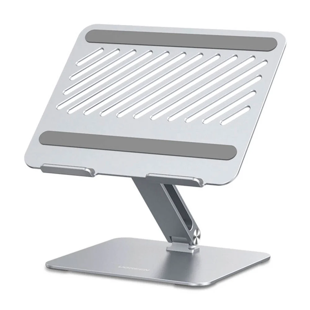 Soporte Ugreen Ajustable para Laptop hasta 17.3" hasta 5Kg color Plateado 40291
