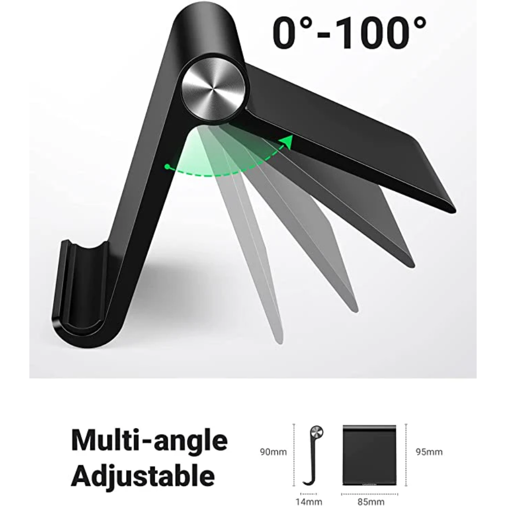 img Soporte Ugreen Multifuncion Flexible para Equipos de 4" hasta 7.9" color Negro 50747