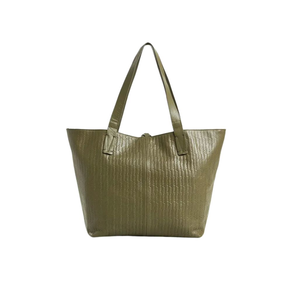 img Cartera de Cuero Verde Vélez